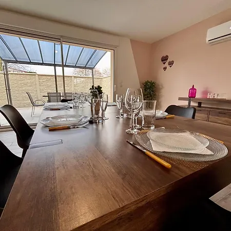 度假居 Maison Rosie - Maison Moderne Cozy Avec Exterieur Clermont-Creans